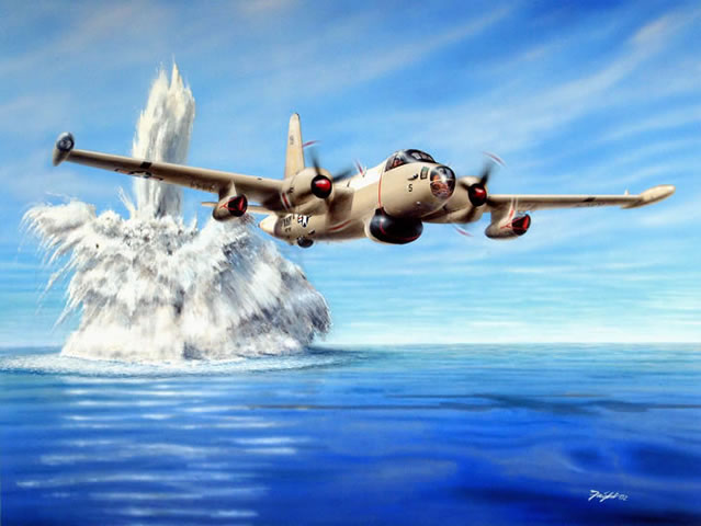 "Ruler of the Sea II" - Don Feight - Lockheed P- 2 Neptune Aviation Art